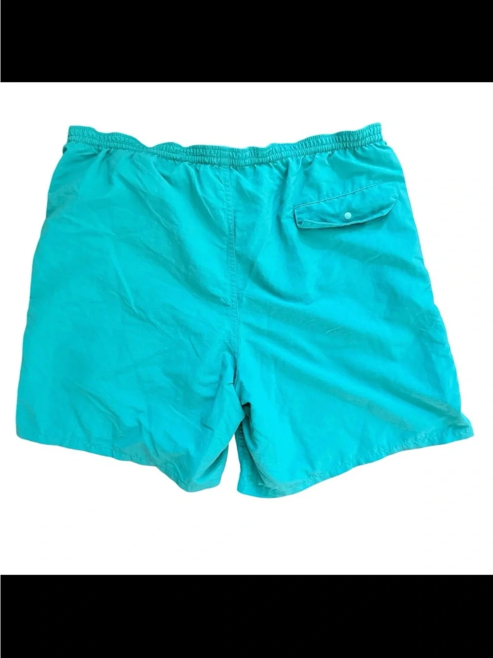 Patagonia Men’s Baggies Shorts Aqua Green Turquoise Size S